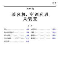 2016年三菱欧蓝技术信息手册-3700-55-暖风机 空调和通风装置