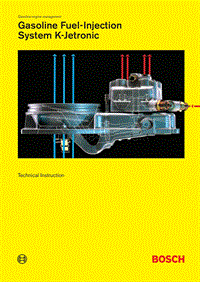 Bosch K-Jetronic Fuel Injection Manual