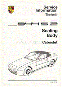 944S2 Cabrio Sealing Body