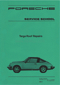 911 Targa Roof Repairs G Model