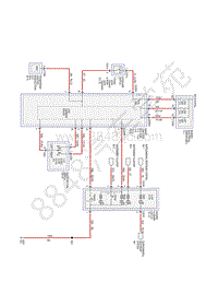 2005-2010年福特野马-转向信号灯 停车灯 危险灯 – 电路图