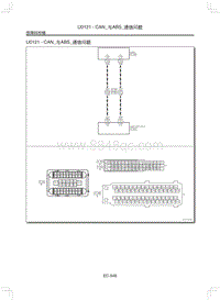 2011年纳智捷大7-发动机DTC--U0121 - CAN_与ABS_通信问题