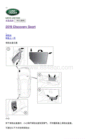 2019年路虎发现运动版保险丝位置说明DISCOVERY SPORT