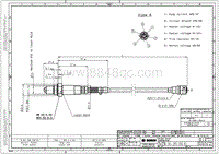 提供带有赛车连接器的绘图 LSU 69039371 Lambda 传感器 LSU_4.9