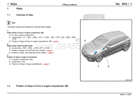 2022 Seat Ibiza Mk5 接线 – 继电器