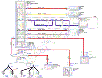 2021-2022年福特 Bronco电路图 – 配电-BCM