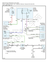 2020 Fusion FWD 2.0L EWD – 喇叭 – 混合动力