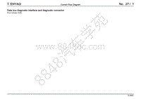 2020-2022年 Skoda Enyaq iV EWD – 数据总线诊断接口和诊断连接器