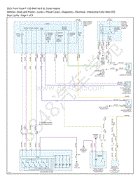 2021 F-150 4WD V6 EWD – 门锁（电源锁）