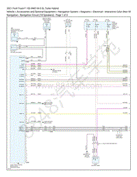 2021 F-150 4WD V6 EWD – 导航 – 导航电路（18 个扬声器）