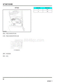 2010年荣威550电路图-电气端子定位图ST002