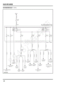 2012年荣威950电路图--发动机舱保险丝盒4–2.0 L