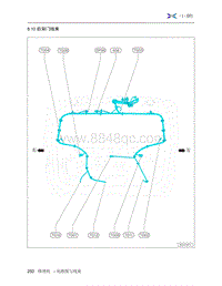 2019年小鹏G3电路图-8.10 后背门线束