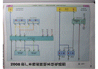 2008年广汽本田8代雅阁-07-照明系统电路图（前照明调节系统）