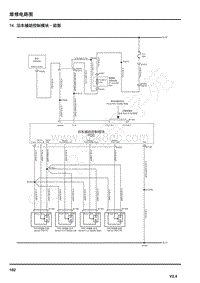 2019年荣威eRX5电路图-74.泊车辅助控制模块-前部