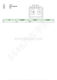 2020-2021年荣威iMAX8-连接器端视图-EB009MG611251-5