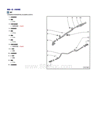 奥迪A4B8-1.8升_2.0升直喷发动机-冷却液管路