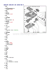 奥迪A4B8-3.2升6缸直喷发动机-机油泵和油底壳下部件