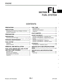 英菲尼迪Q70维修手册-FL-燃油系统