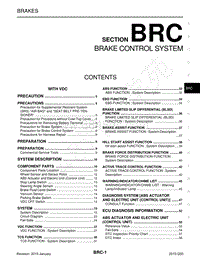 英菲尼迪Q50维修手册-BRC-制动控制系统