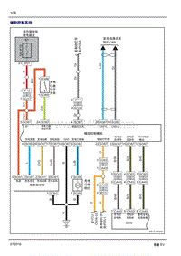 吉利帝豪EV电路图-辅助控制系统