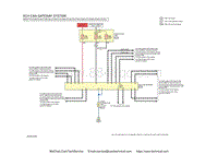 英菲尼迪Q50电路图-M 电气 电源控制-10-6CH CAN GATEWAY SYSTEM
