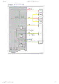 吉利帝豪EV350-EV450-EV500-室内保险丝 继电器盒电源分布图
