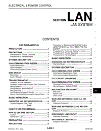 英菲尼迪Q40维修手册-LAN-LAN 系统