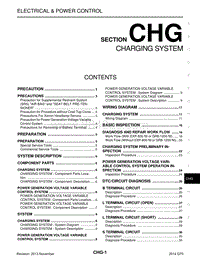 英菲尼迪Q70维修手册-CHG-充电系统