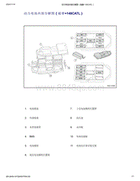 帝豪EV350 EV450 EV500-动力电池内部分解图（威睿148CATL）