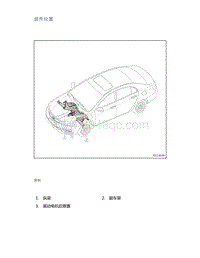 帝豪EV350 EV450 EV500-部件位置