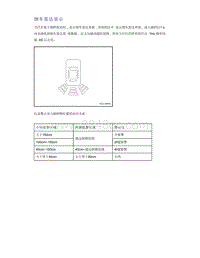 帝豪EV350 EV450 EV500-倒车雷达显示