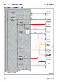 吉利帝豪EV450 EV350-13.7-电源分布图