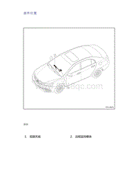 帝豪EV350 EV450 EV500-部件位置