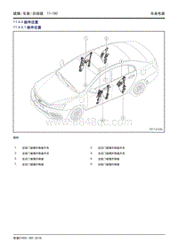 吉利帝豪EV450 EV350-11.4.4 部件位置