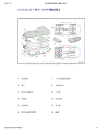 帝豪EV350 EV450 EV500-动力电池内部分解图（威睿180CATL）