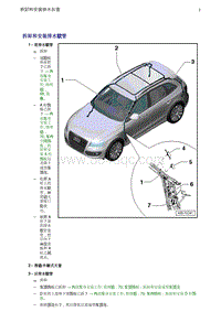 奥迪Q5维修手册-2 拆卸和安装排水软管