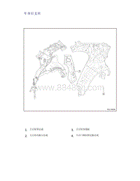 帝豪EV350 EV450 EV500-车身后支柱