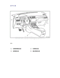 帝豪EV350 EV450 EV500-部件位置