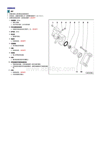 一汽奥迪A6L（C6）-电子驻车和手制动器（EPB）后制动钳