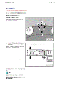 一汽奥迪A6LC7-用检测仪 -VAS 6813-确定磨损情况