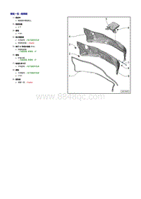 一汽奥迪A6LC7维修手册-前围板