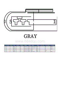 2020-2022年名爵MG5-EN105 上游氧传感器 