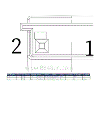 2020-2022年名爵MG5-FA008 吹面出风温度传感器 