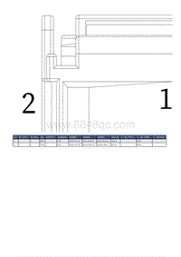 2020-2022年名爵MG5-FA265 后排USB口 