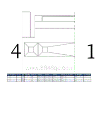 上汽名爵MG5天蝎座-FA199 右后阅读灯 