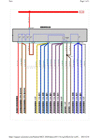 2021上汽名爵全新MG5-P06-前舱电源分配（6）