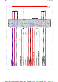 2021上汽名爵全新MG5-P07-前舱电源分配（7）