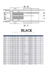 2020年上汽名爵领航PHEV连接器--ED001 混动控制单元-A 