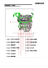 2020年上汽名爵领航PHEV-40-发动机线束-1.5T-背面